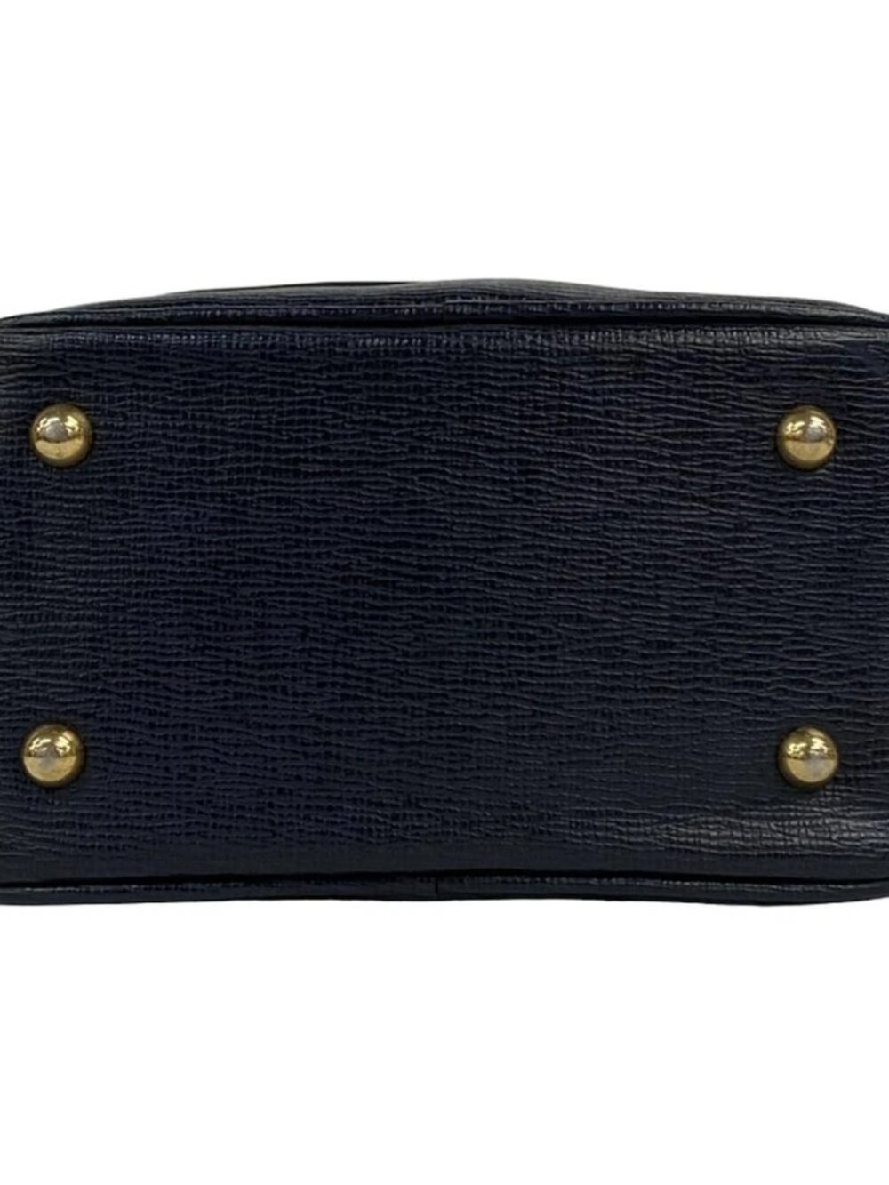 Burberry's - Dark Navy Patent Leather Handbag - Picture 5 of 14